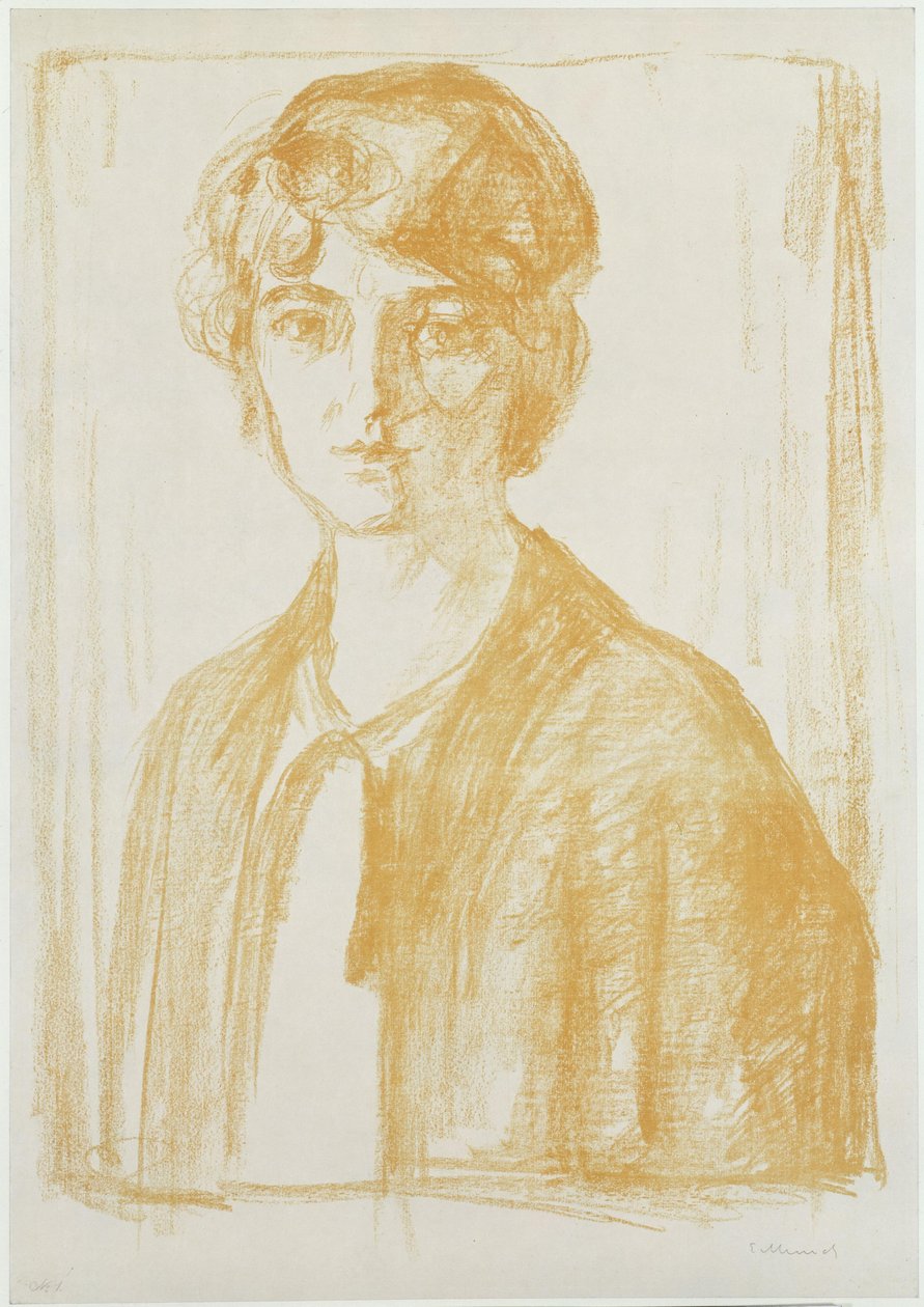Hjørdis Gierlåff alkotó: Edvard Munch