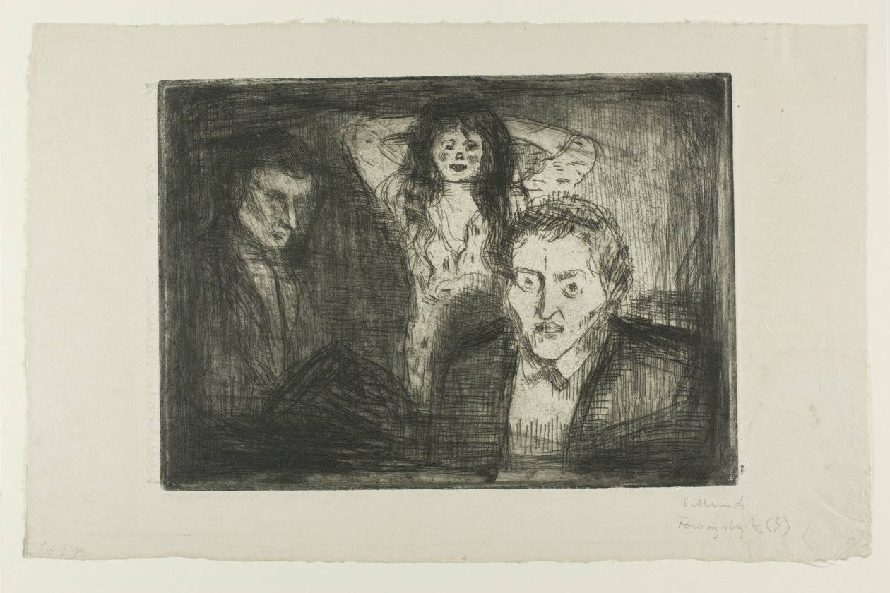 Féltékenység alkotó: Edvard Munch