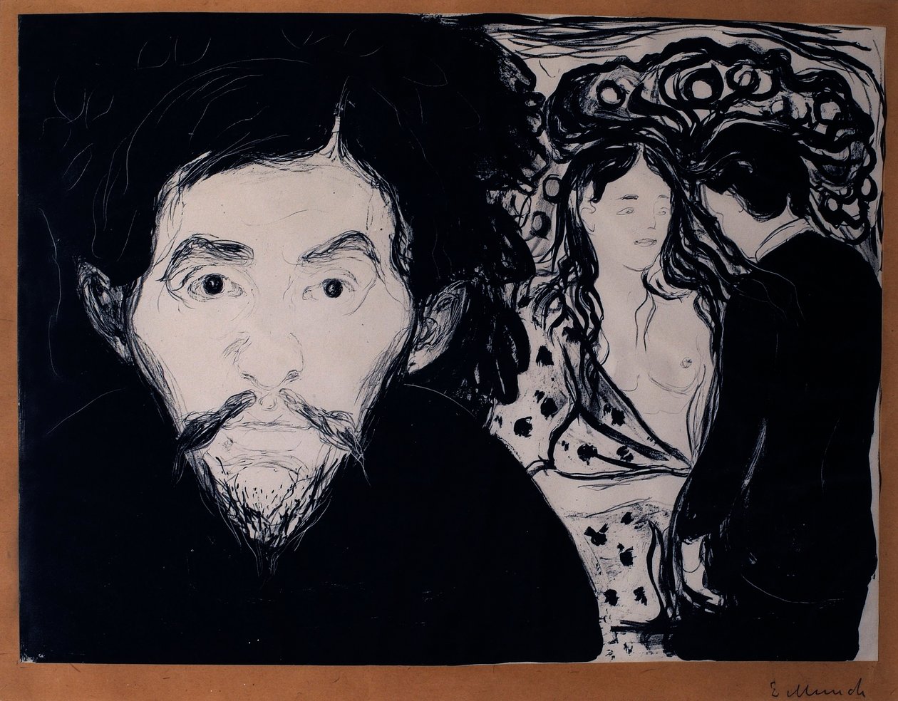 Féltékenység alkotó: Edvard Munch