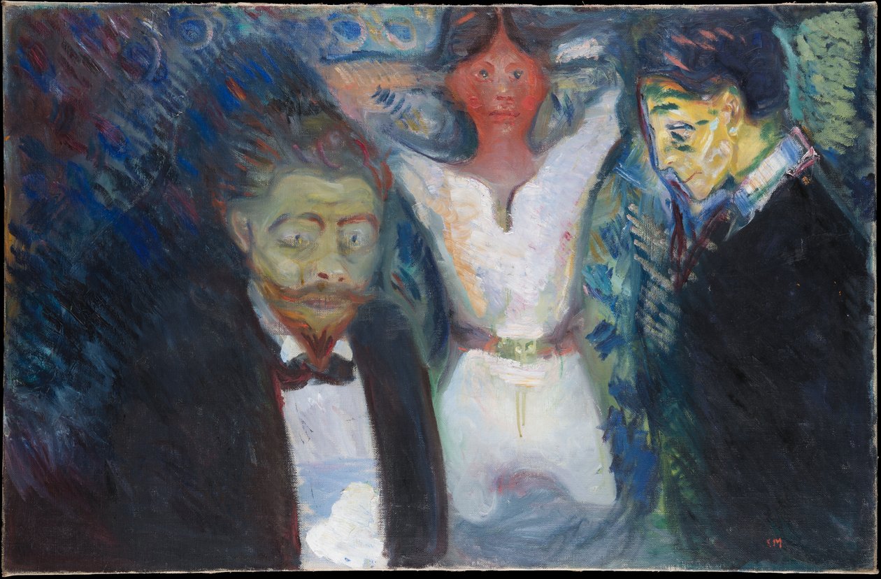 Féltékenység alkotó: Edvard Munch