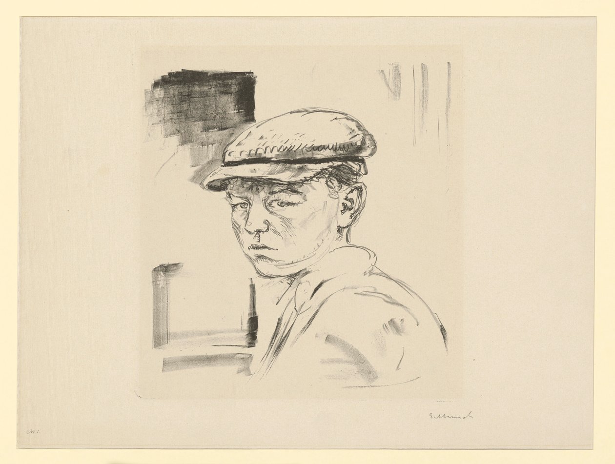 Fiatal cseléd (Jarl) alkotó: Edvard Munch