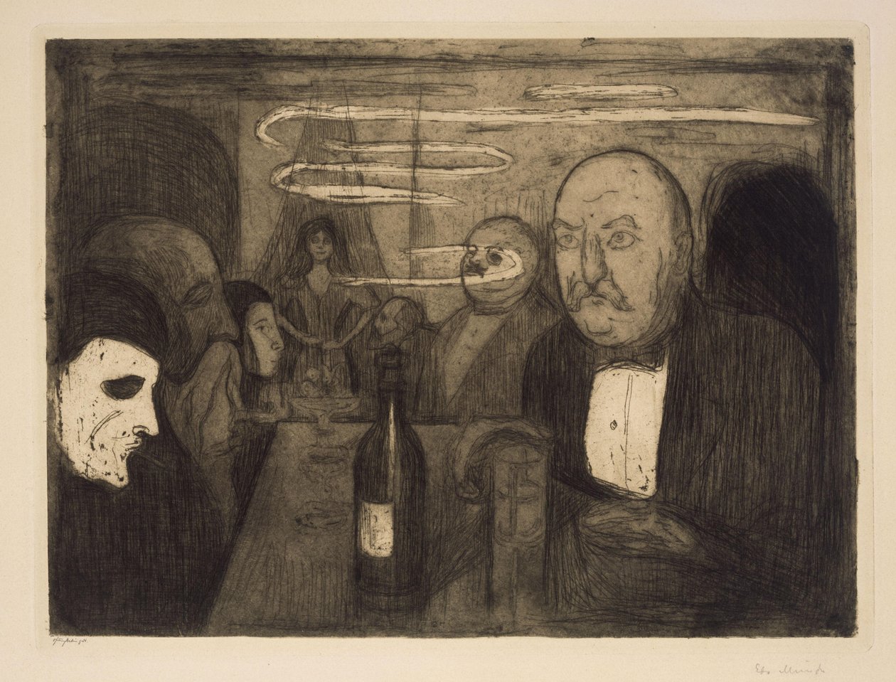 Kristiania-Boheme II alkotó: Edvard Munch