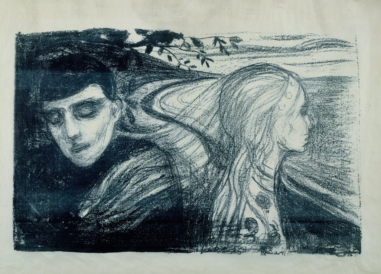 "Lolosung" - "Elválasztás" alkotó: Edvard Munch