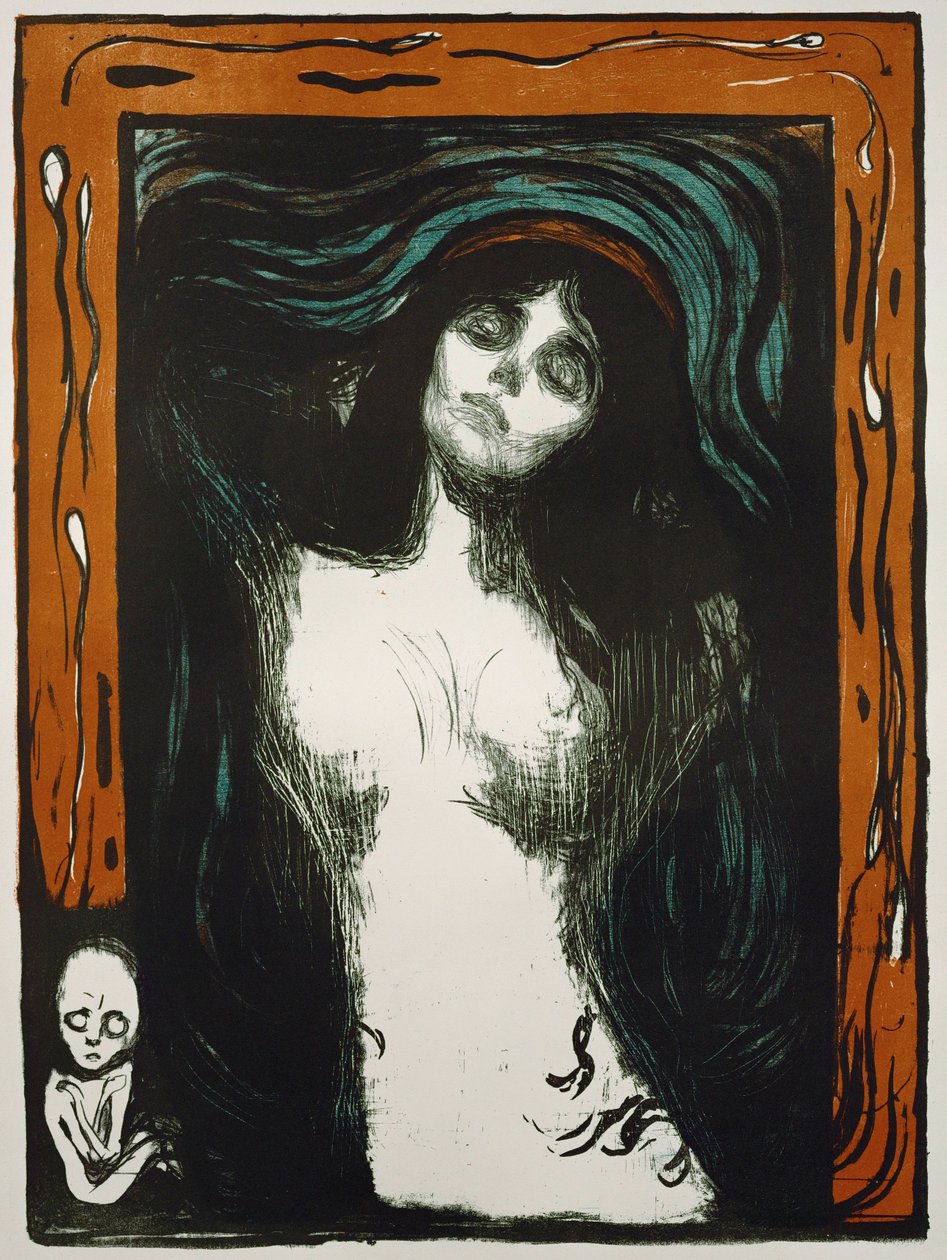 Madonna alkotó: Edvard Munch