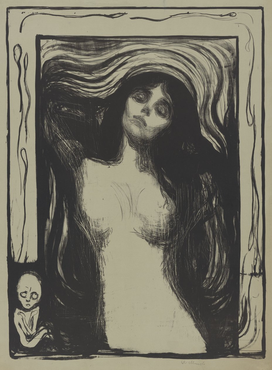 Madonna alkotó: Edvard Munch