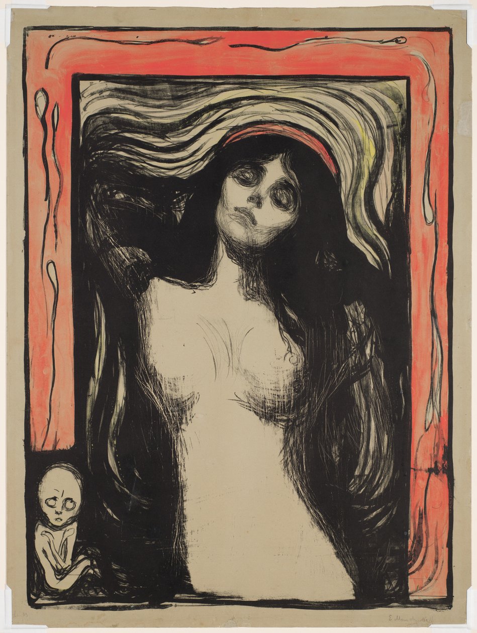 Madonna alkotó: Edvard Munch