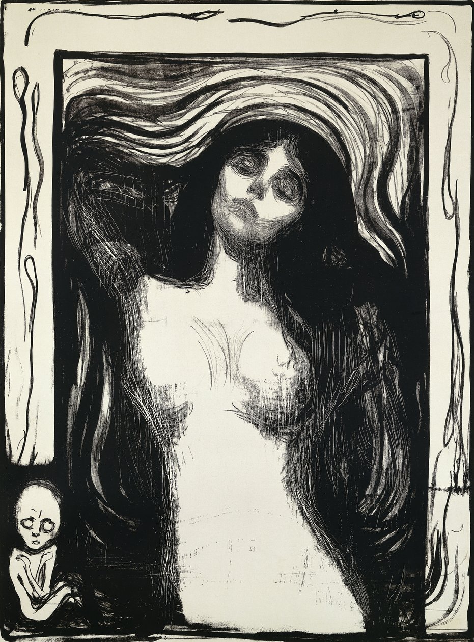 Madonna alkotó: Edvard Munch