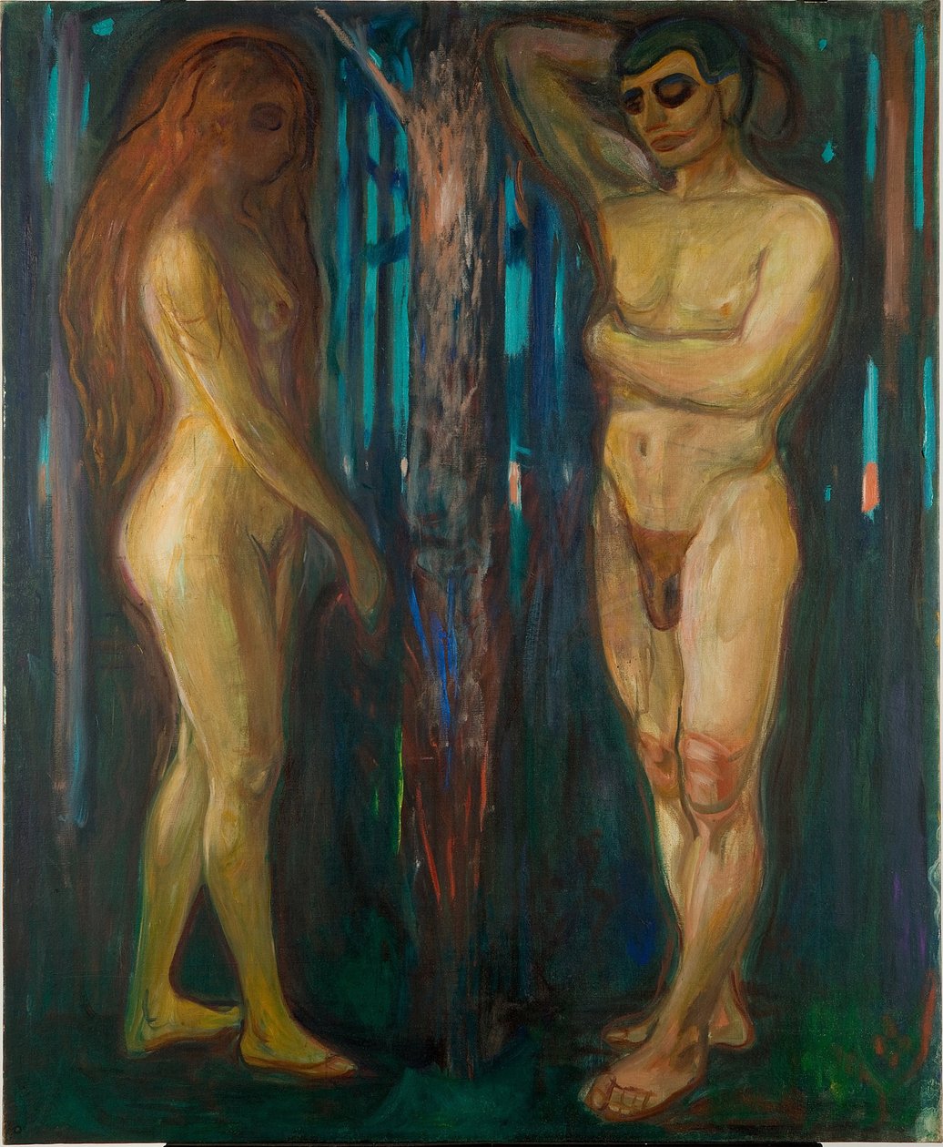 Metabolism par Munch, Edvard (1863-1944). Olaj, vászon, mérete: 175x143 alkotó: Edvard Munch