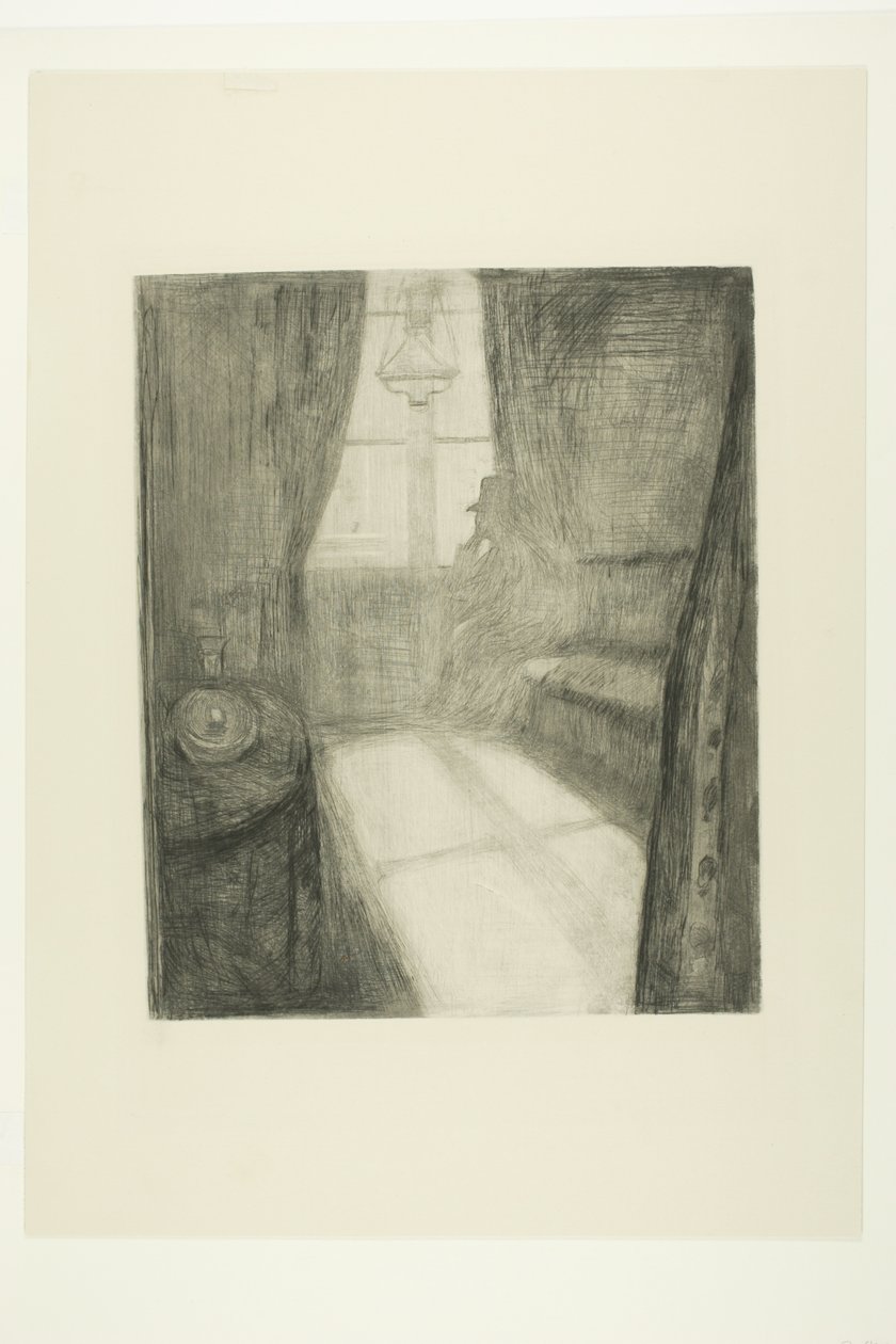 Holdfény. Éjszaka St Cloudban alkotó: Edvard Munch