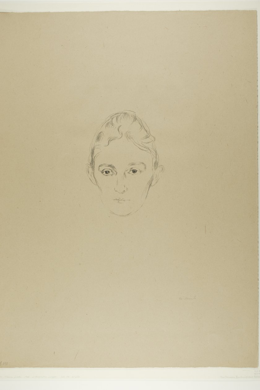 Marie Linde asszony alkotó: Edvard Munch