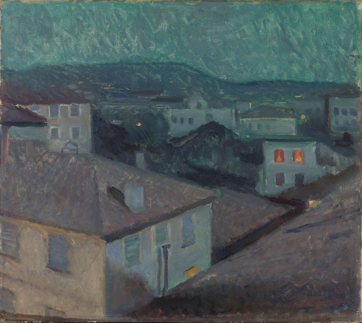 Éjszaka Nizzában alkotó: Edvard Munch