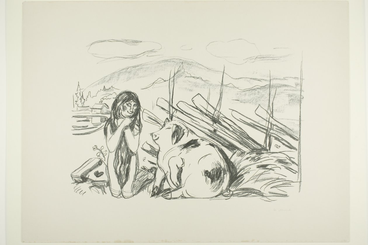 Omega és a disznó alkotó: Edvard Munch