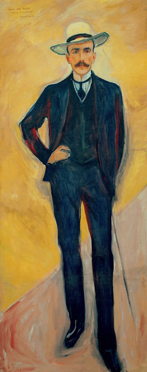 Harry Graf Kessler portréja 1868-1937, 1906. alkotó: Edvard Munch