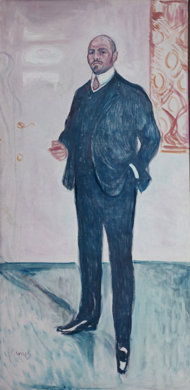 Walther Rathenau professzor alkotó: Edvard Munch