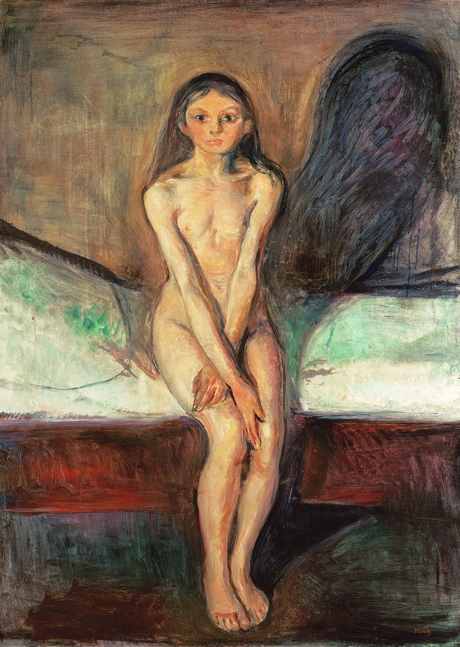 Pubertás alkotó: Edvard Munch