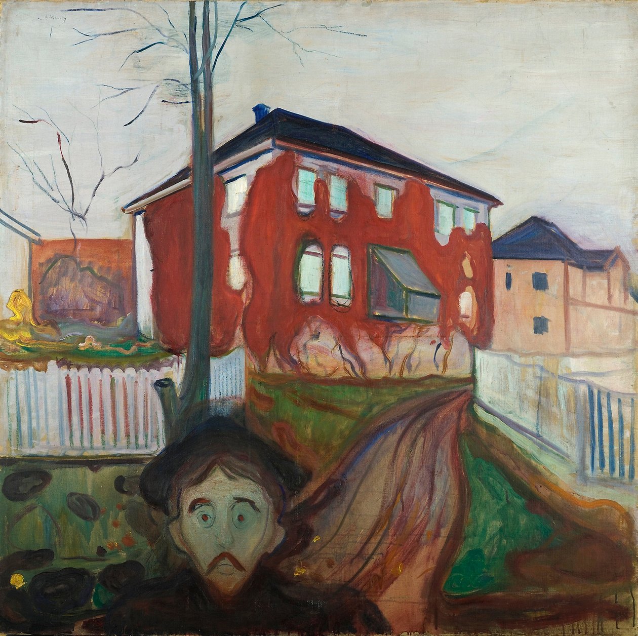Red Virginia Creeper alkotó: Edvard Munch