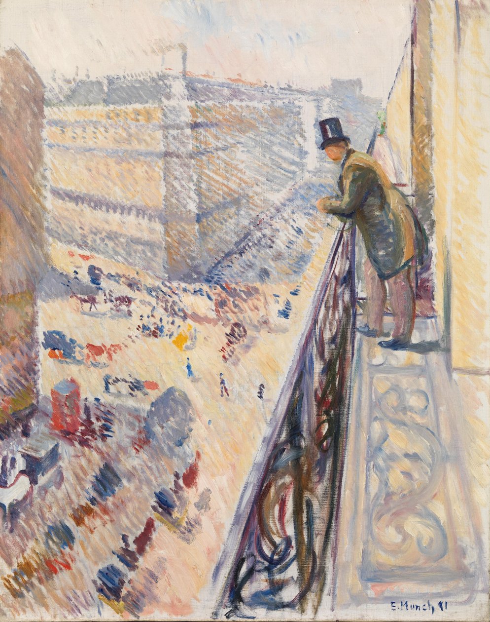 Rue Lafayette alkotó: Edvard Munch