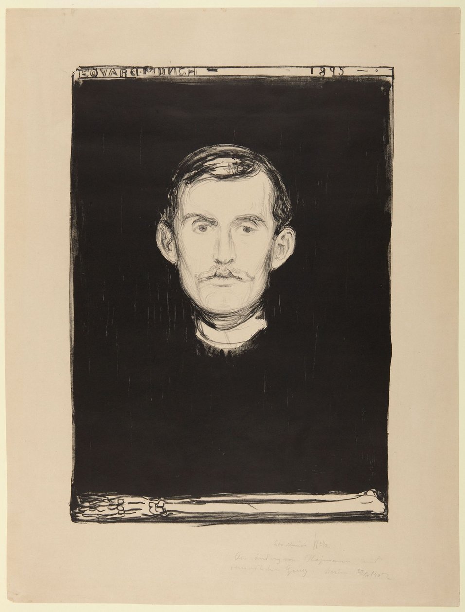 Önarckép alkotó: Edvard Munch