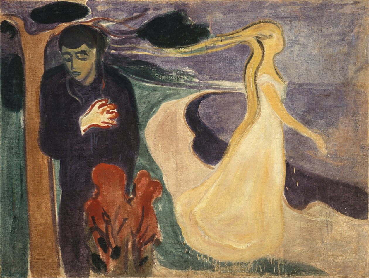 Elválasztás alkotó: Edvard Munch