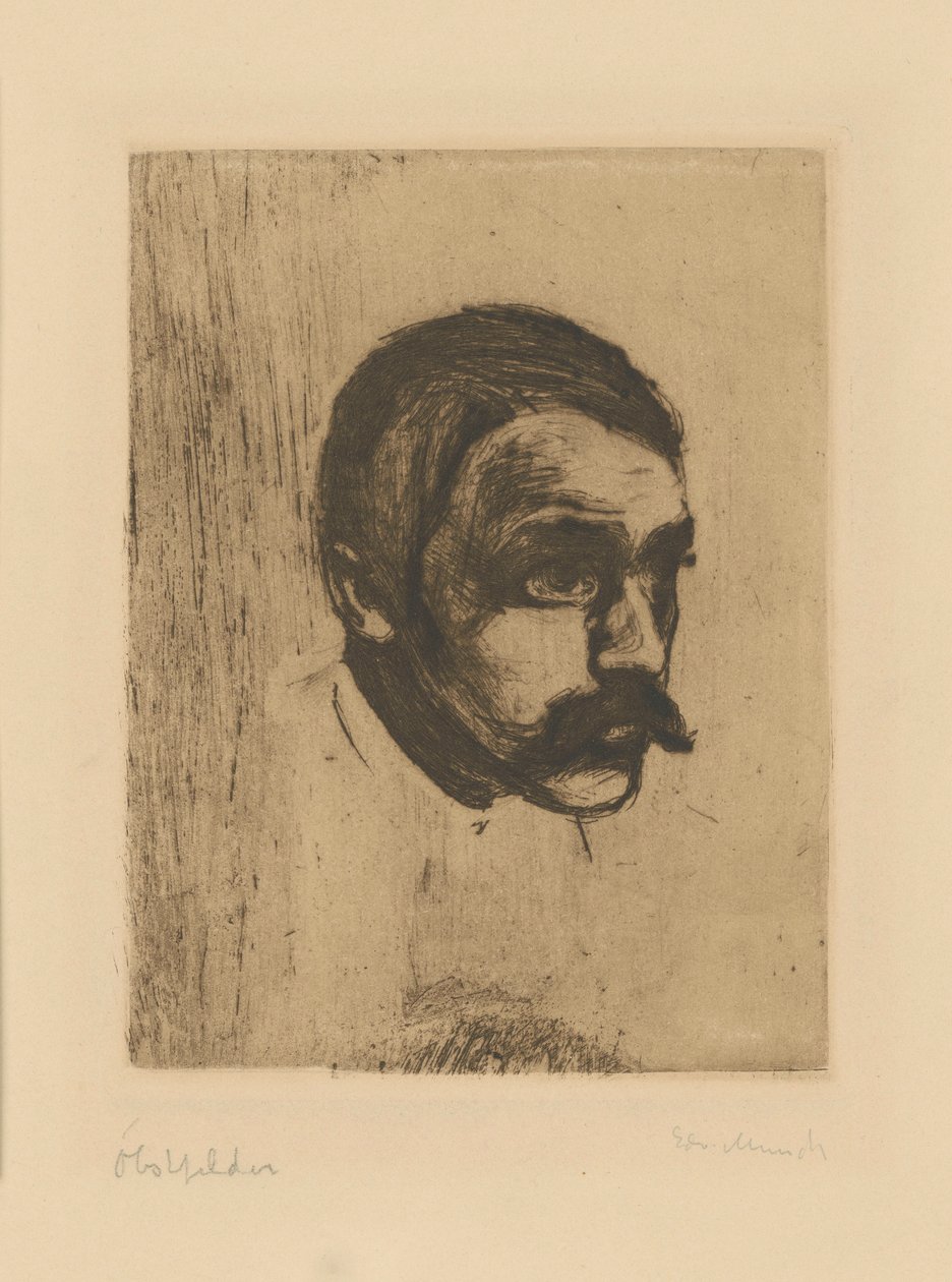 Sigbjørn Obstfelder alkotó: Edvard Munch