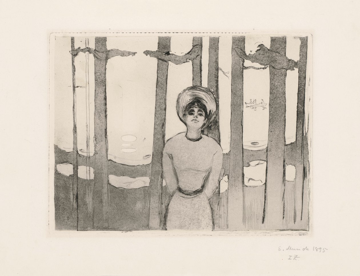 Nyári éjszaka. A hang alkotó: Edvard Munch