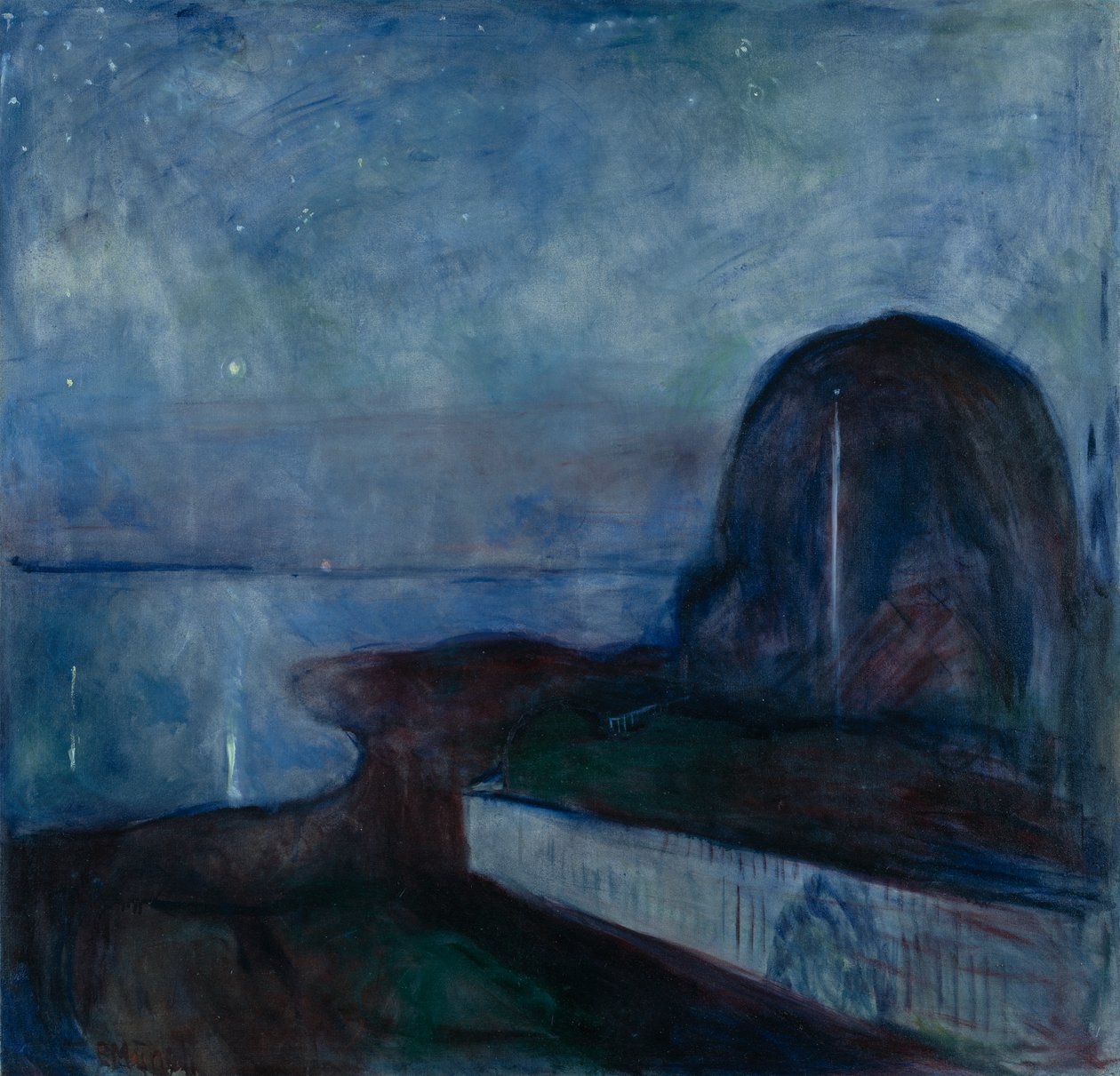 Csillagos éj alkotó: Edvard Munch