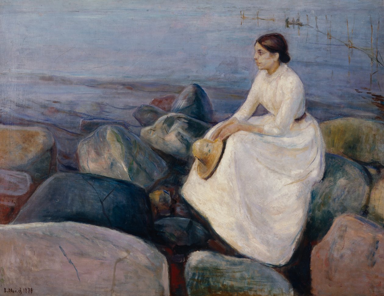 Nyári éjszaka alkotó: Edvard Munch