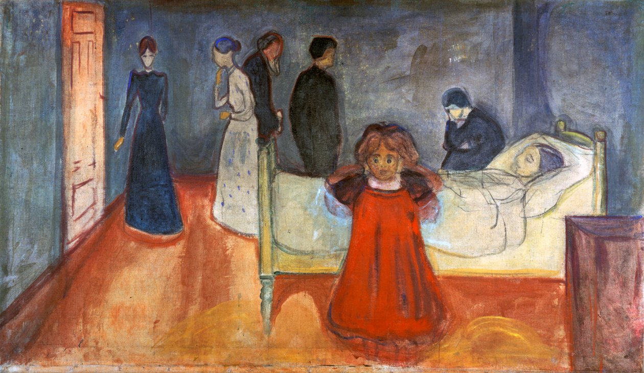 A halott anya és gyermeke, 1897-1899 alkotó: Edvard Munch
