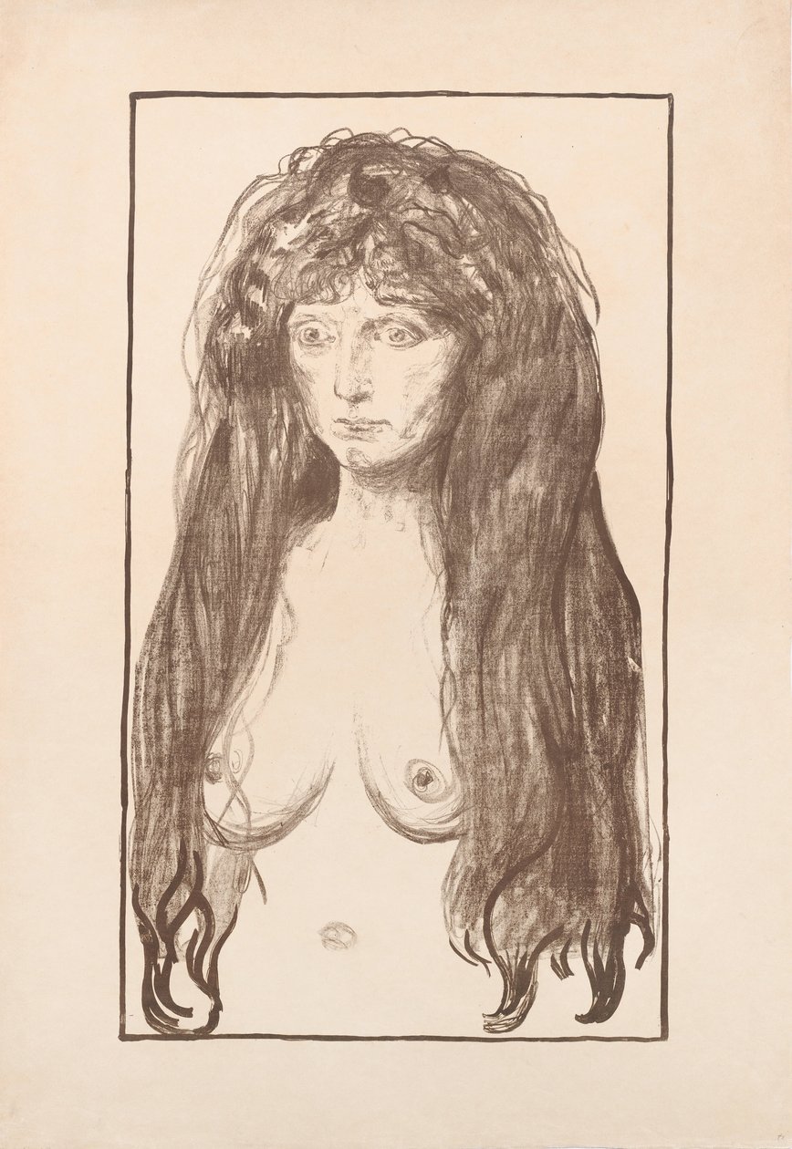 A bűn, 1902 alkotó: Edvard Munch