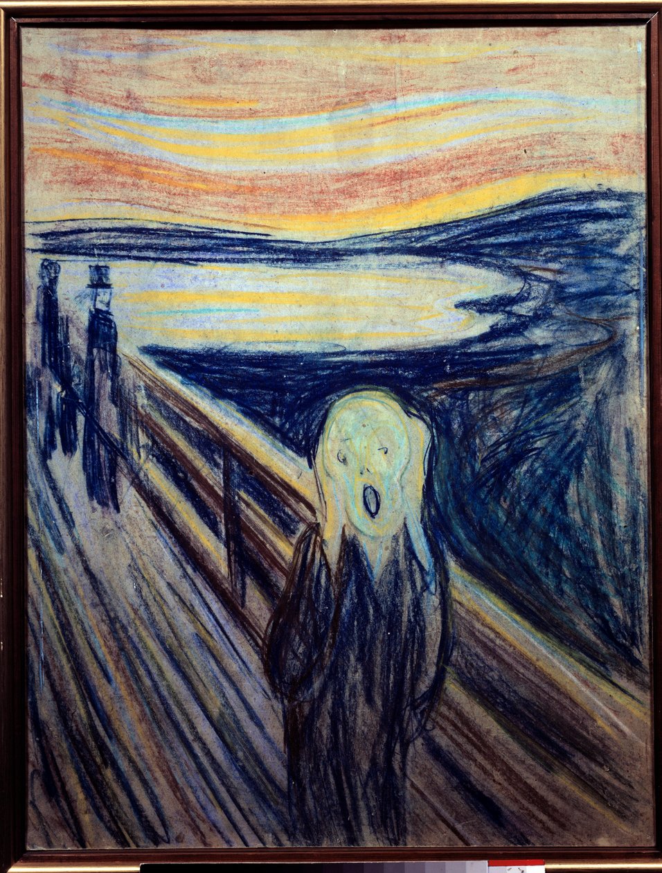 A Sikoly. Edvard Munch festménye alkotó: Edvard Munch