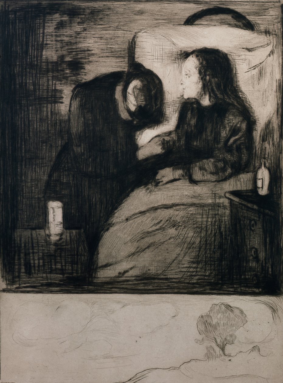 A beteg gyerek alkotó: Edvard Munch