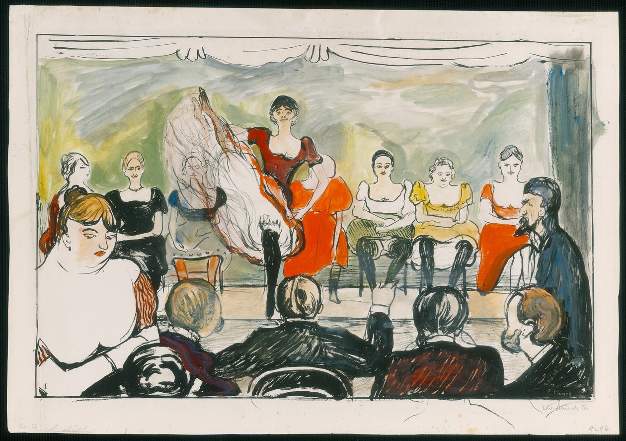Tingletangle alkotó: Edvard Munch