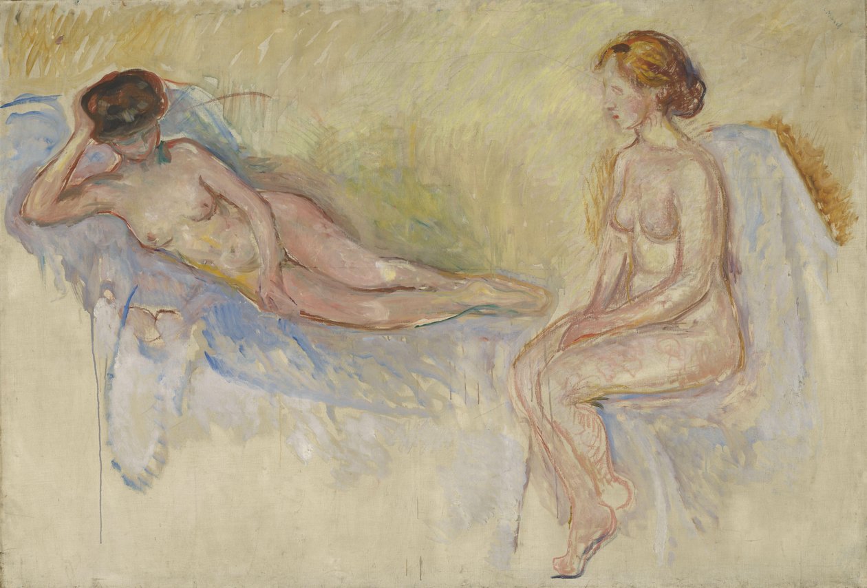 Két akt, 1902-1903 körül (olaj, vászon) alkotó: Edvard Munch