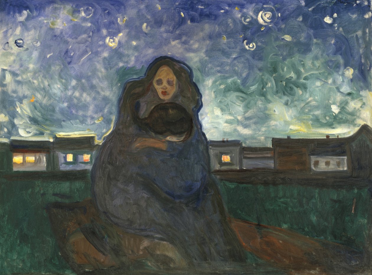 Csillagok alatt, 1900-05 alkotó: Edvard Munch