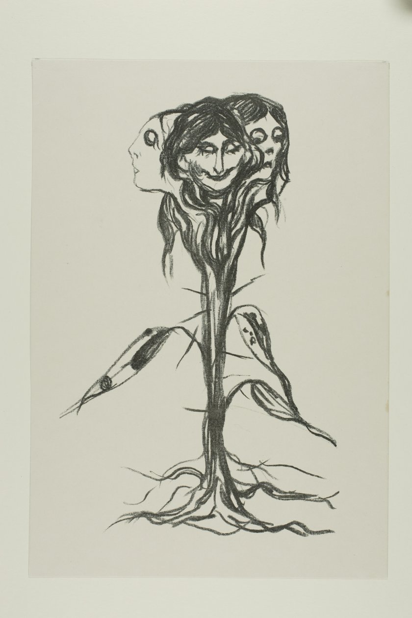 Vignetta: Amaryllis alkotó: Edvard Munch