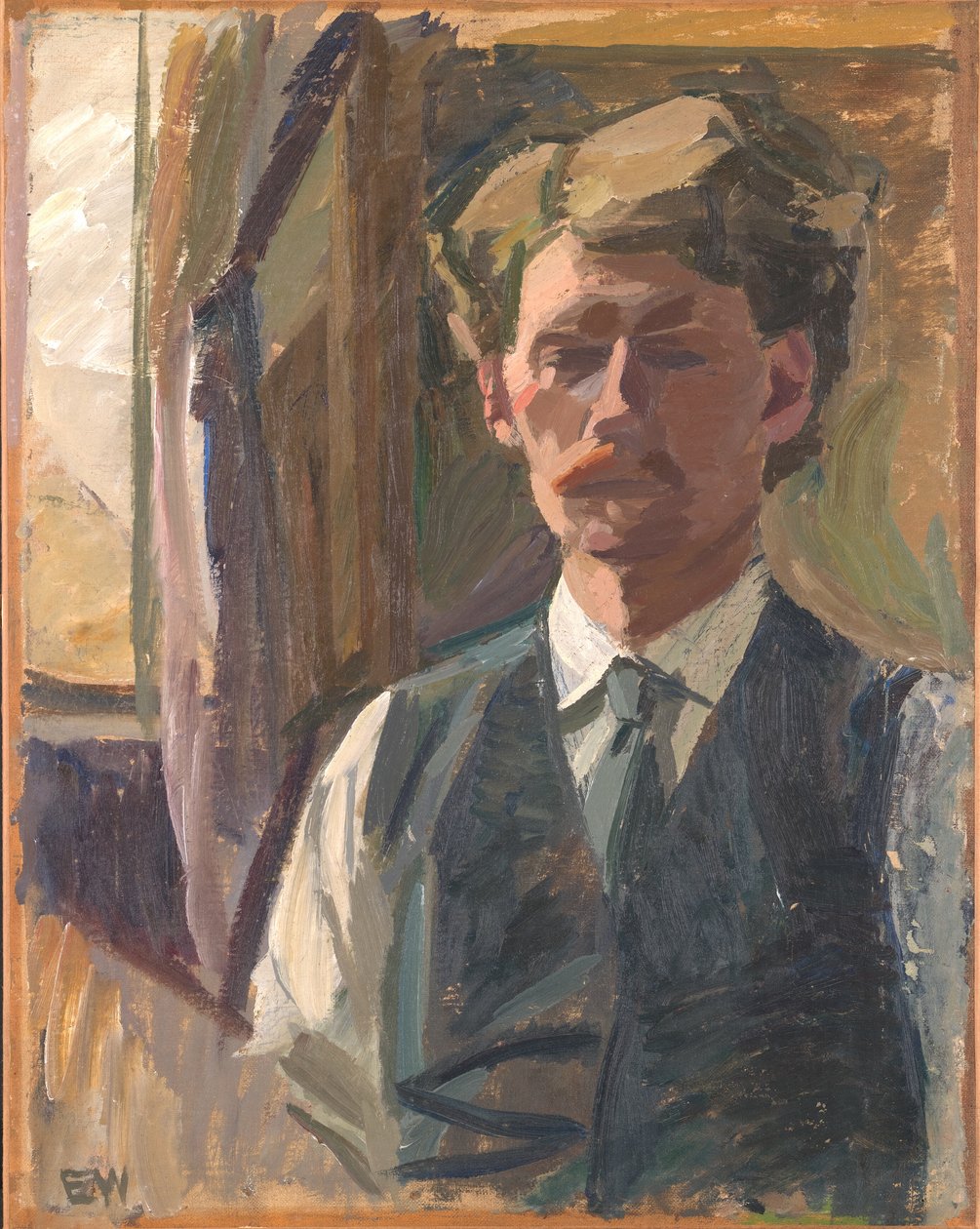 Önarckép alkotó: Edvard Weie