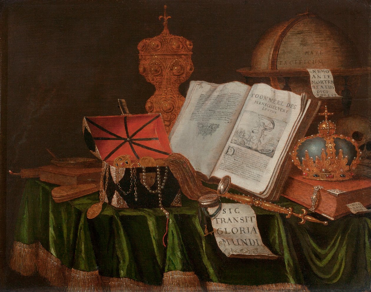 A Vanitas csendélet alkotó: Edwaert Colyer or Collier