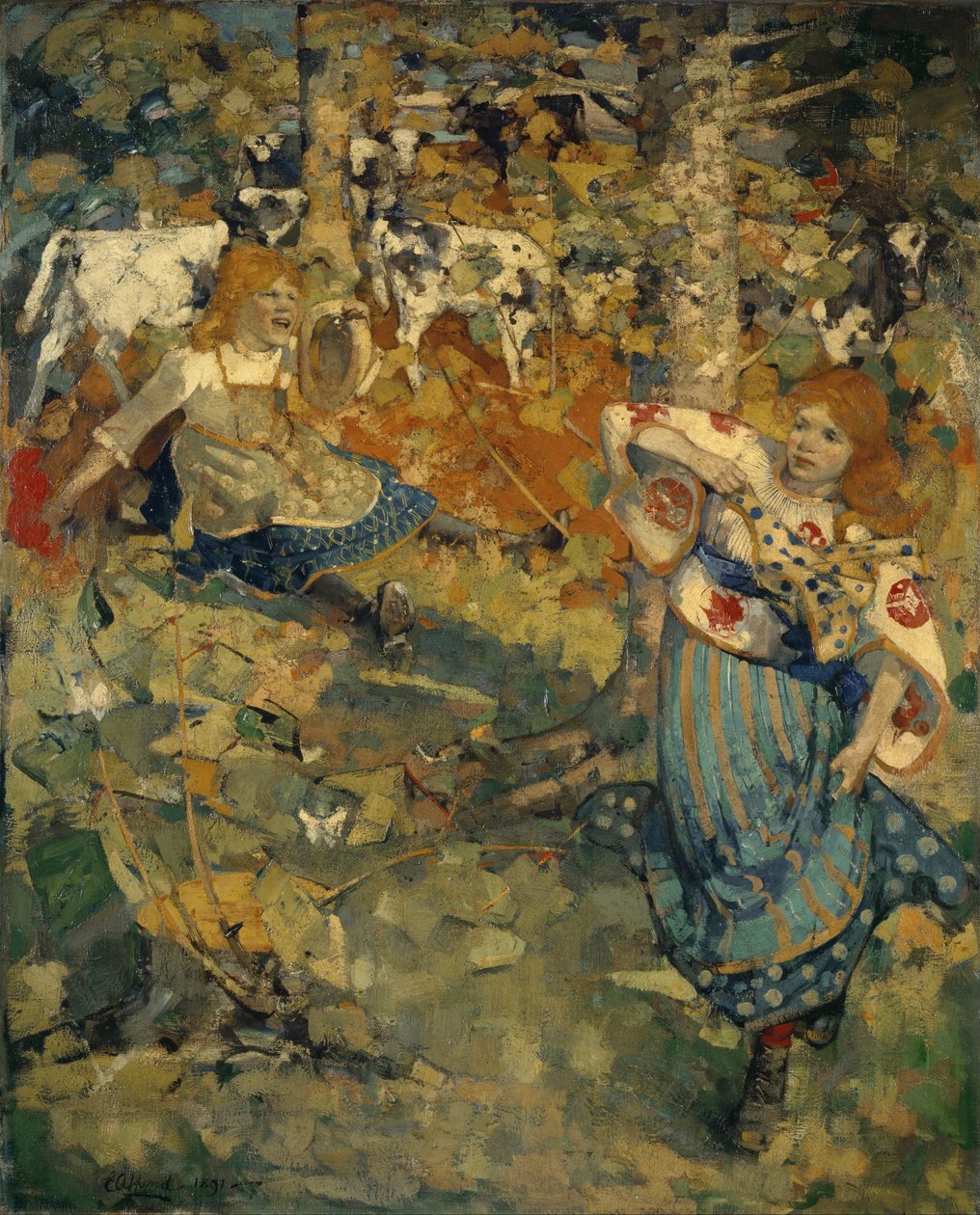 Nyár alkotó: Edward Atkinson Hornel