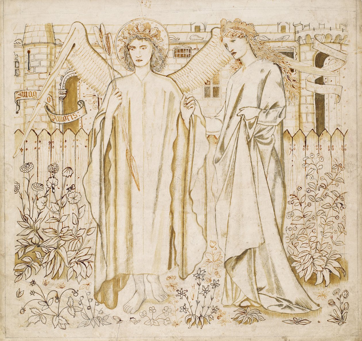 Chaucers Legend of Good Women alkotó: Edward Burne Jones