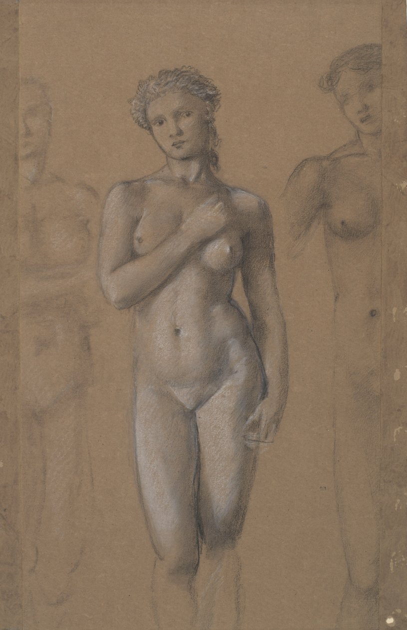 Női akt alkotó: Edward Burne Jones