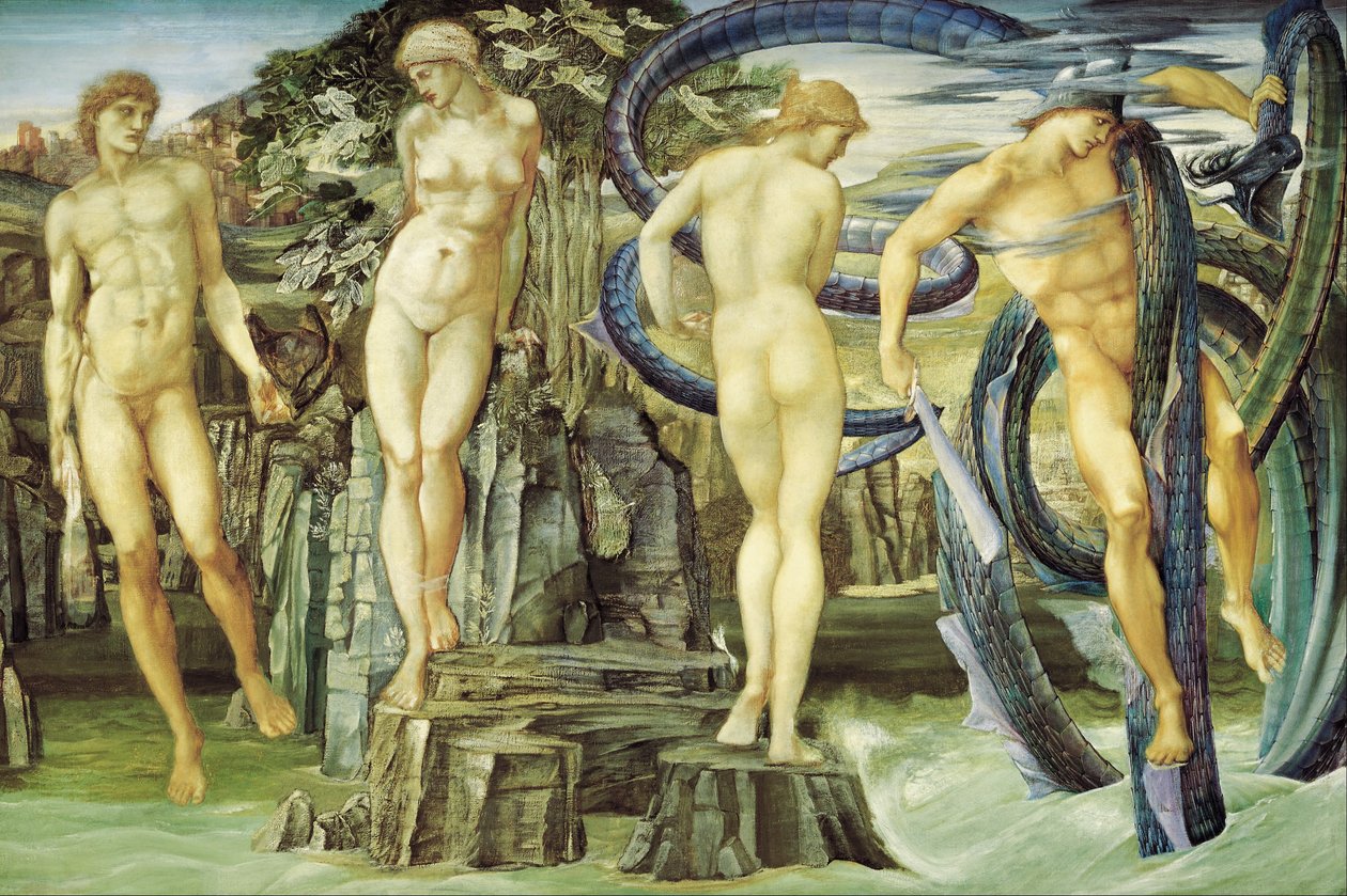 Perseus és Androméda alkotó: Edward Burne Jones