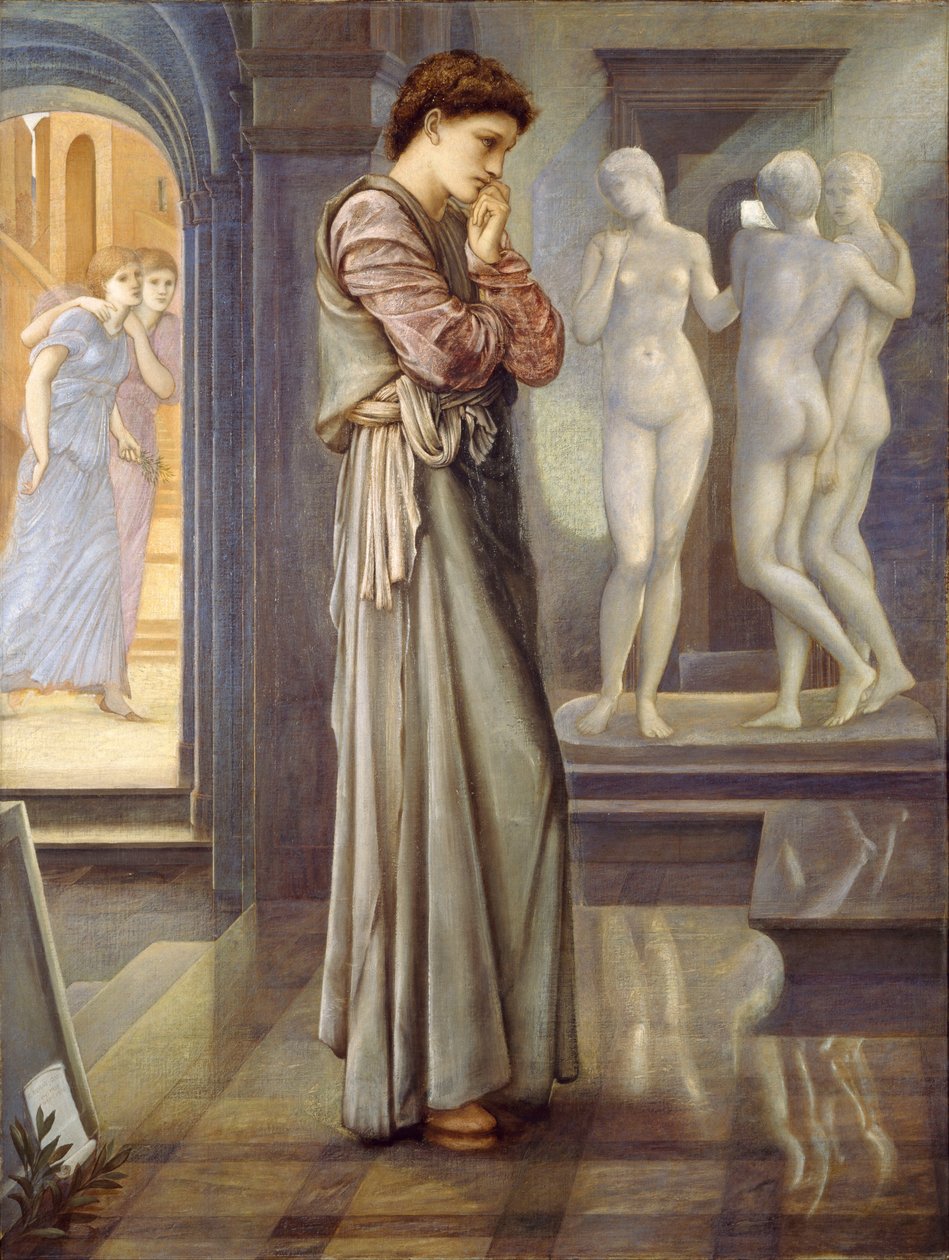 Pygmalion és a kép alkotó: Edward Burne Jones