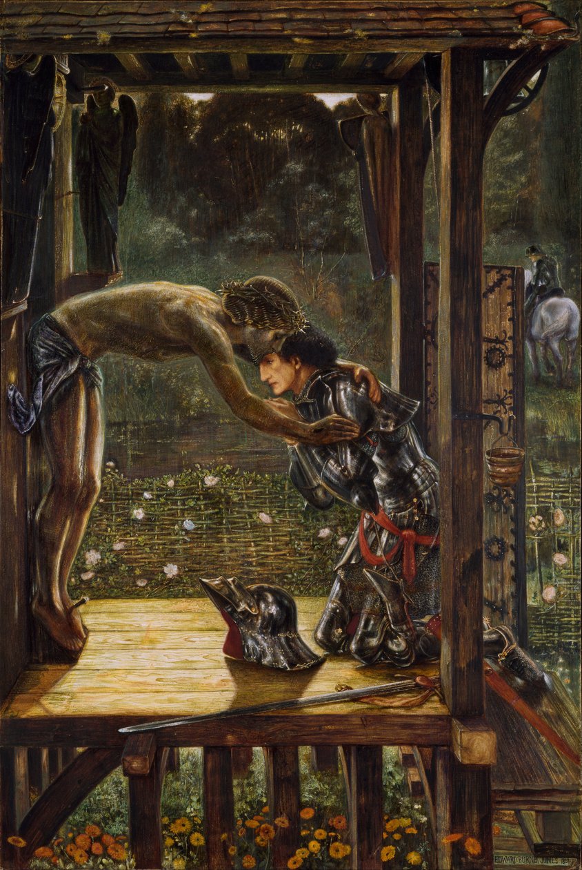 Az irgalmas lovag alkotó: Edward Burne Jones