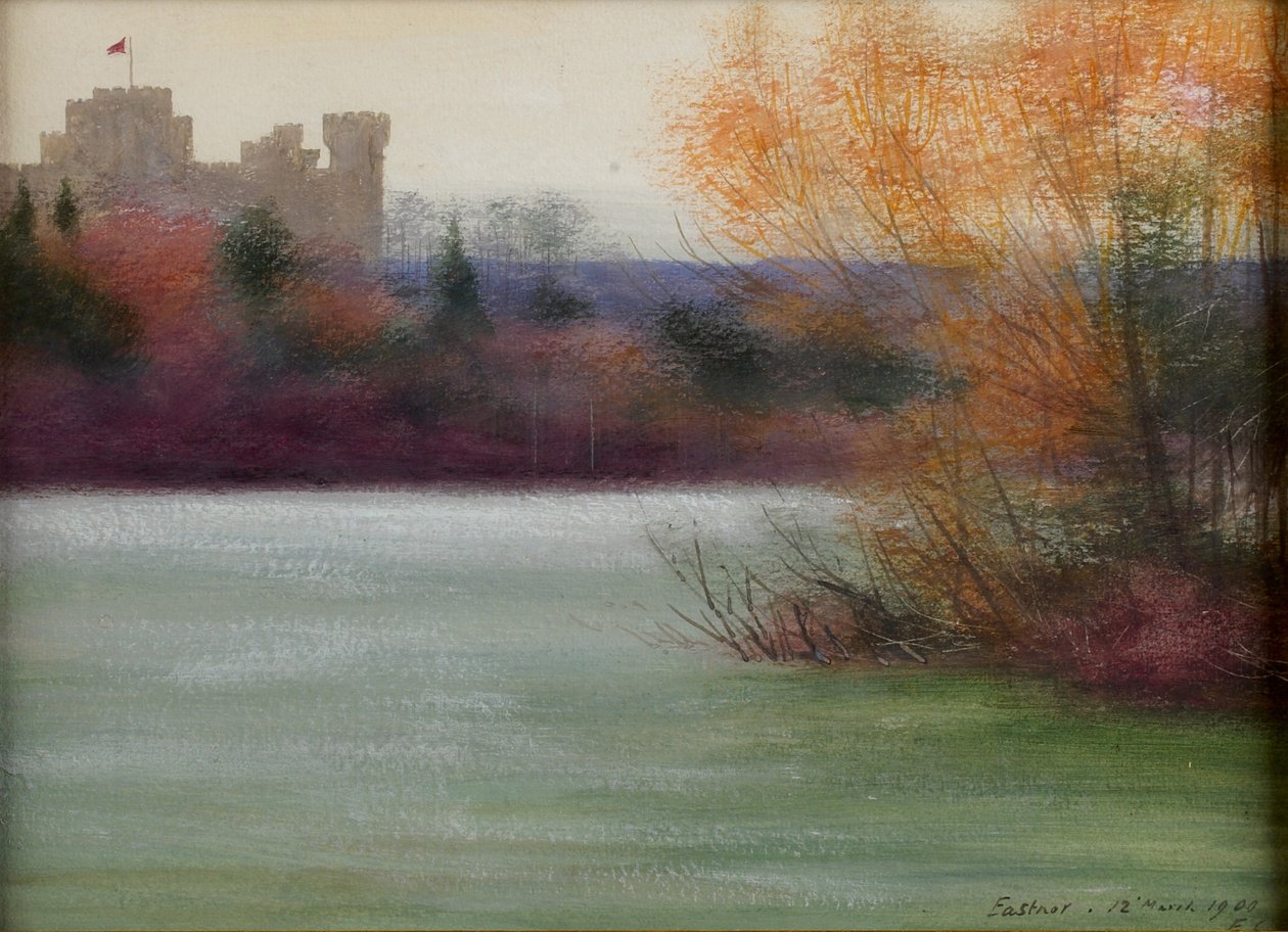 Eastnor kastély, 1900 alkotó: Edward Clifford