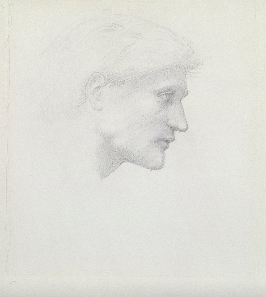 Alessandro di Marco – fejtanulmány alkotó: Edward Burne Jones