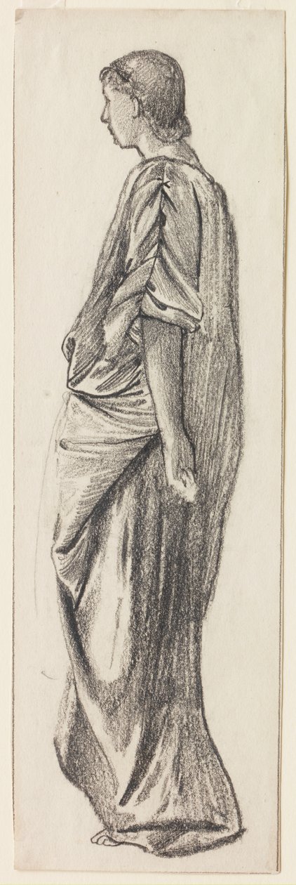 Köntösben figura alkotó: Edward Burne Jones
