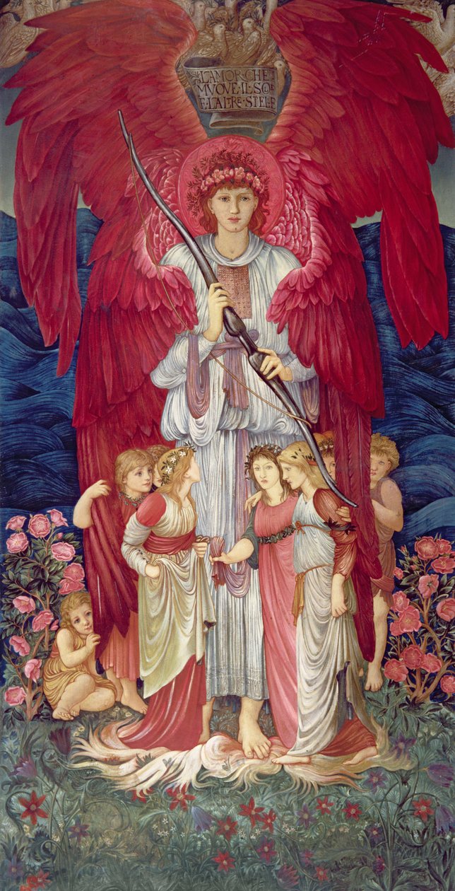 Szerelem, amely mozgatja a Napot alkotó: Edward Burne Jones