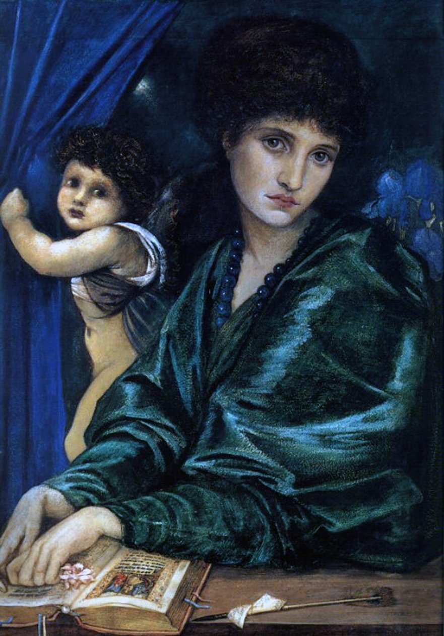 Maria Zambaco, a művész szeretője, 1870 alkotó: Edward Burne Jones