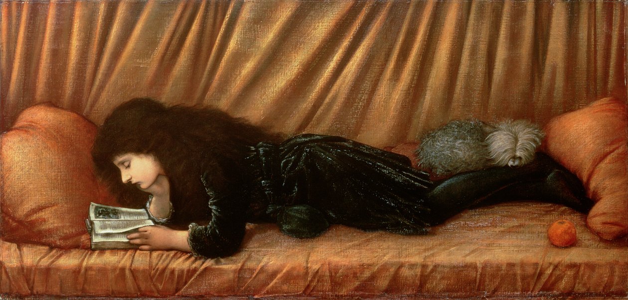 Katie Lewis portréja, 1886 alkotó: Edward Burne Jones