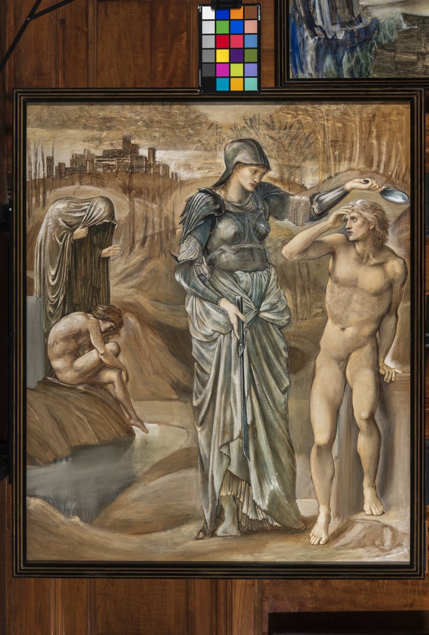 Perszeusz hívása, 1876 körül (gouache) alkotó: Edward Burne Jones